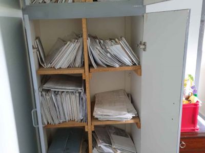 Some of the extensive library of BR Class 9F drawings