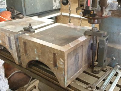 Underkeeps being Machined