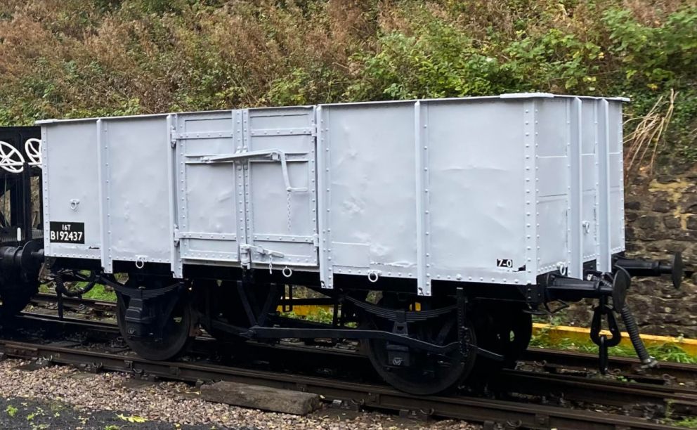 SNCF Mineral Wagon - after repainting