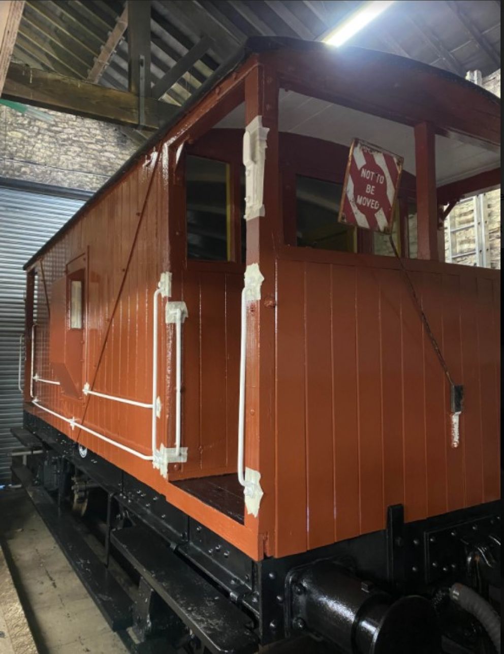 LMS Brake Van - nearing completion