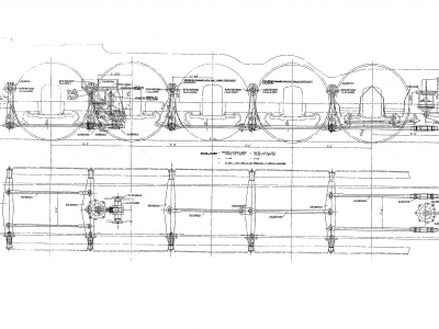BR Drawing of Brake Crossbeams