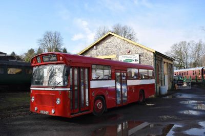 Vintage bus - used for shuttle service during Gala March 7th and 8th 2020