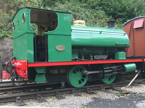 0-4-0ST No.1788 Kilmersdon at Midsomer Norton 16 10 2023