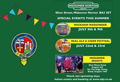 Summer events at Midsomer Norton Station