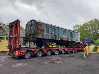 CCT Arrival - thanks to S.A.Smith heavy haulage.