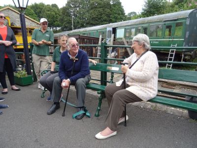 Historic benches for memorial