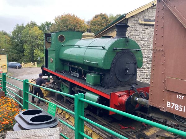 Kilmersdon being unloaded