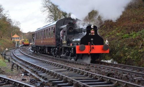 Sentinel 7109 Joyce on th egradient at Midsomer Norton 2016