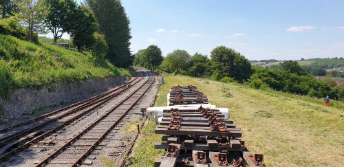 Midsomer Norton 31 05 20 - looking over Somervale land towards Chilcompton