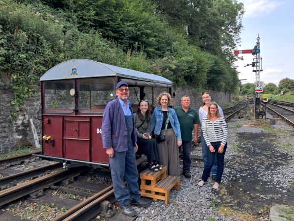 Anna Sabine with her team & the Wickham Crew
