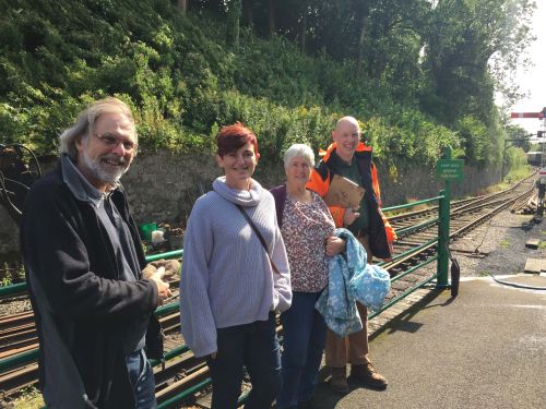 Some of our new volunteers - Richard, Alison and Carol.