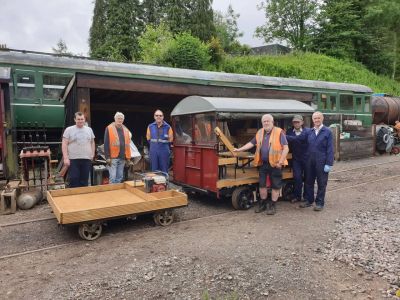 Wickham Trolley with Trailer