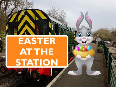 Easter Event at Midsomer Norton Station S&D