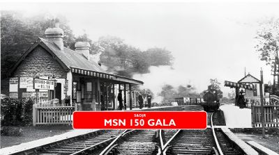 MSN 150 Gala - early view of the station