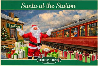 Santa at the Station