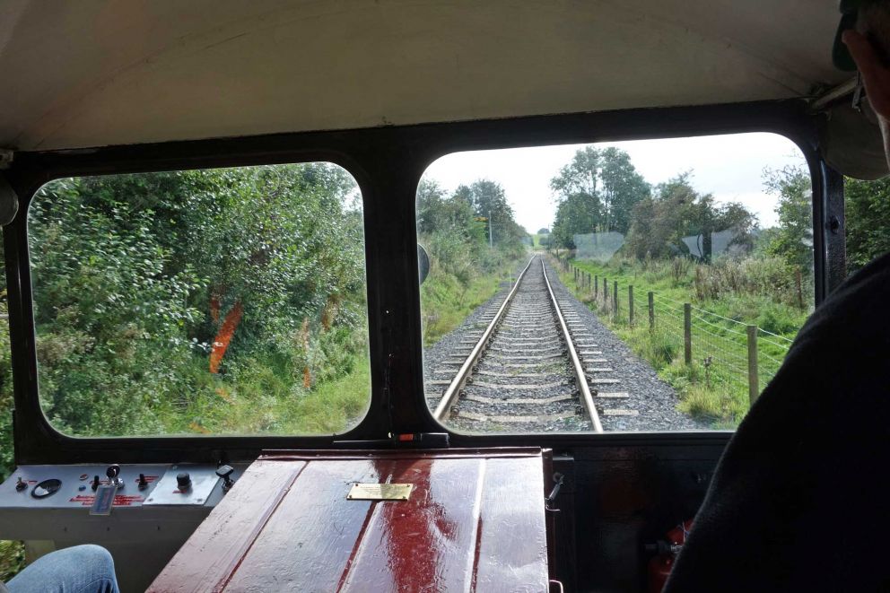 View towards Chilcompton from the Wickham Trolley - 22 09 21