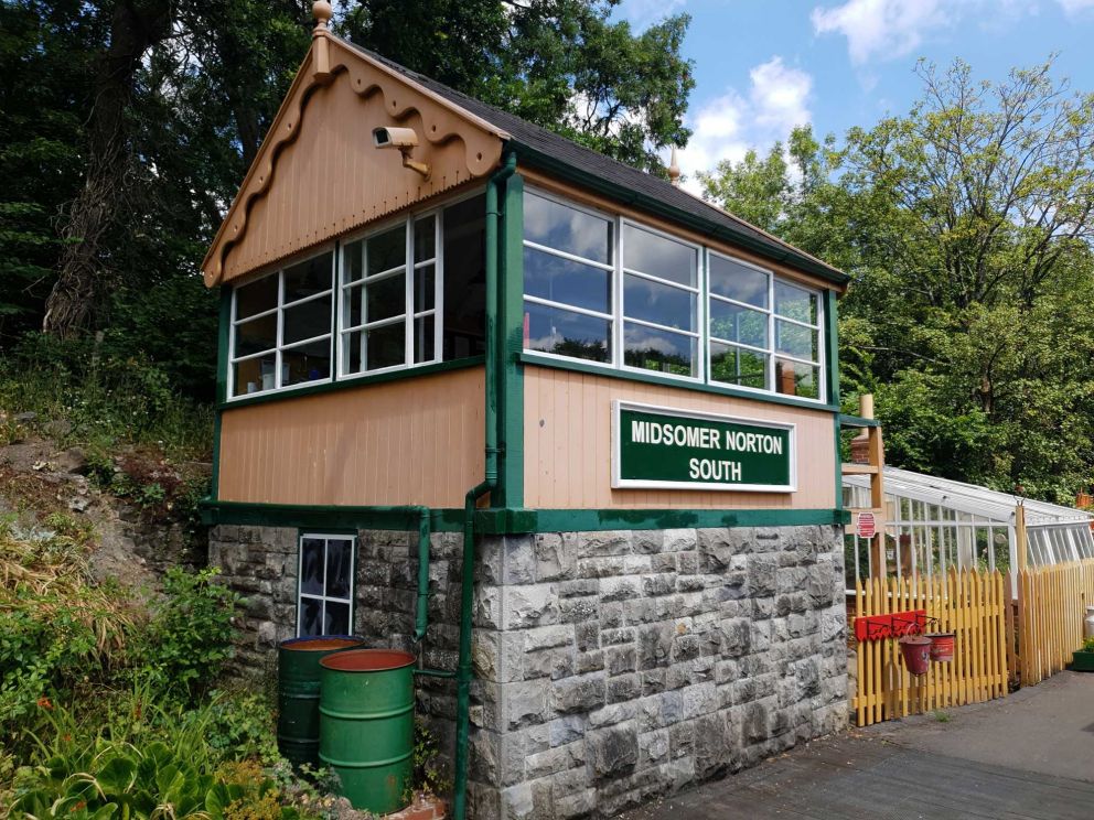 Midsomer Norton South Signal Box 2019