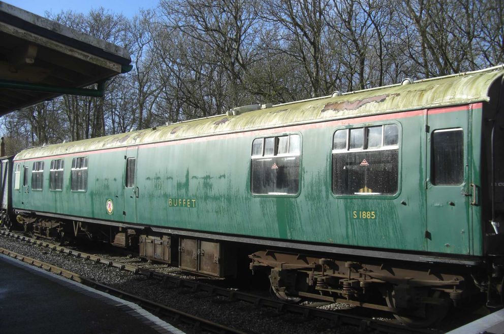 BR Mk 1 RMB (Restaurant Miniature Buffet) No 1885 (previously M3764 then later W3764) 